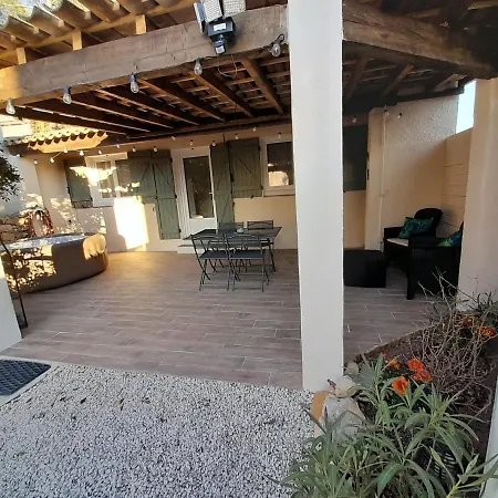Les Arbousiers Ravissante Independante Avec Piscine & Jacuzzi Vakantiehuis Brignoles