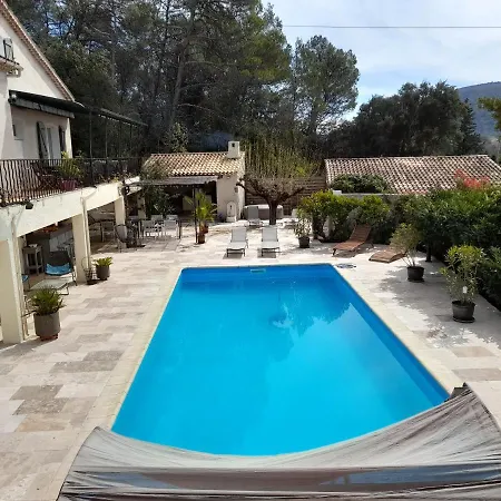 Vakantiehuis Les Arbousiers Ravissante Independante Avec Piscine & Jacuzzi Brignoles